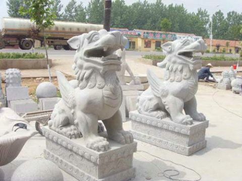 點(diǎn)擊查看詳細(xì)信息<br>標(biāo)題：石雕貔貅4 閱讀次數(shù)：1184