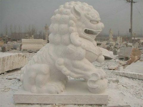 點擊查看詳細信息<br>標題：石雕獅子5 閱讀次數(shù)：990