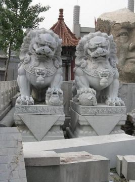 點擊查看詳細信息<br>標題：石雕獅子6 閱讀次數(shù)：1030